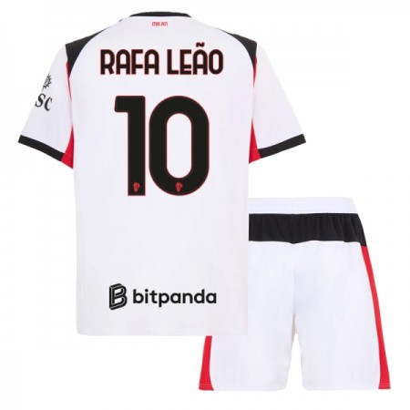 Maglia A.C. Milan Rafael Leao 10 Bambino Trasferta Divisa 2025-26